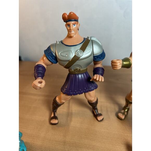 Hercules Disney Lot Of 7 Toys Megara Pegasus - Picture 2 of 10